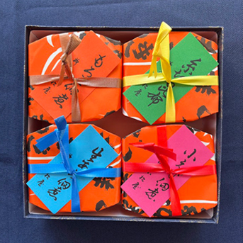 生あみ佃煮+糸切昆布+もろこ佃煮+小えび佃煮