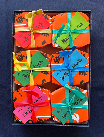 生あみ佃煮+糸切昆布+きゃら蕗+昆布佃煮+かつお小町+小えび佃煮